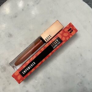 New NWT Bossy Cosmetics EMPOWERED Power Woman Essentials Lip Gloss Makeup